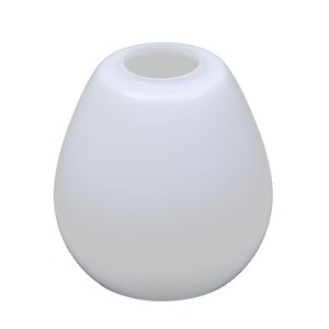 Bán Sỉ Đèn Thủy Tinh Màu Trắng Đá Mắt Mèo Bóng Đèn Thủy Tinh Tròn Bóng Thay Thế Cổ Điển Cho Đèn Treo - Product Image 1