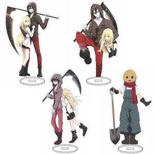 Anjos da Morte Anime Figura Acrílico Stand Modelo Brinquedos Ray Zack Figuras de Ação Decoração Cosplay Collectible Presentes de Aniversário