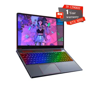 Ordinateur portable 16 pouces RTX3070 Intel Core i7 12650h 8GB RAM 128GB 256GB 512GB 1TB SSD Ordinateur portable de jeu