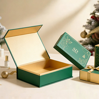 Boîtes d'expédition de luxe avec logo personnalisé, en carton kraft ondulé, pour emballages cadeaux de Noël, boîte d'expédition