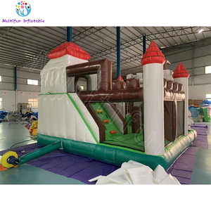 Bền Thân Thiện Với Môi PVC Hiệp Sĩ Lâu Đài <span class=keywords><strong>Inflatable</strong></span> Bounce House <span class=keywords><strong>Combo</strong></span> Cho Trẻ Em Nhảy Lâu Đài Thiết Kế Độc Đáo 5-Người Công Suất - Product Image 5