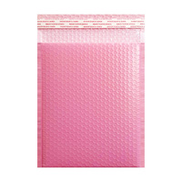 Enveloppe à bulles en polyéthylène imperméable et durable avec logo personnalisé pour l'expédition de chaussures et de chaussettes, emballage avec adhésif puissant