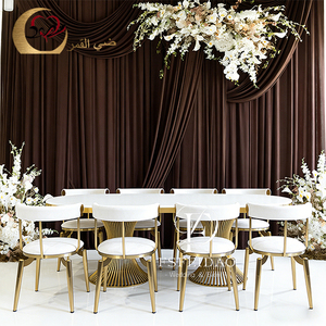 High-End Italian Minimalist Elegant Modern Stainless Steel Outdoor Hotel <b>Dining</b> <b>Chairs</b> for Commercial Use - Product Image 6