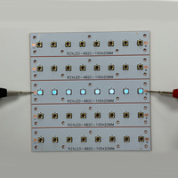 Module LED UV haute puissance RZXLED 120W 150W 365nm 385nm 395nm 405nm 415nm pour lampe de polymérisation UV