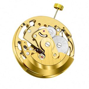 Movimiento de reloj manual esqueletizado de oro genuino SZ2012, pieza de repuesto para reloj SZ2002/SZ2012 - Product Image 2