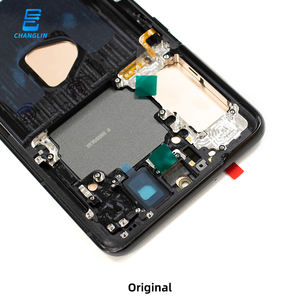 삼성 S21+ S21 플러스 프레임 휴대폰 디스플레이 LCD 터치 스크린 디지타이저 판탈라 파라 OLED 갤럭시 도매 고품질 - Product Image 5