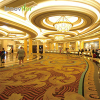 Tapis commercial moderne en nylon imprimé abstrait, fabriqué à la machine, rembourré, écologique, lavable, antibactérien et résistant aux taches