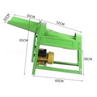 Décortiqueur de maïs et batteuse de maïs efficace Machine à décortiquer manuelle portable à baril unique