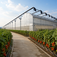 Film plastique commercial multi-volets pour serres, anti-UV, anti-goutte, anti-buée, pour la culture de légumes et de fruits