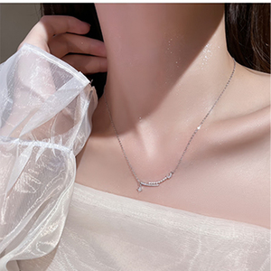 Colliers pendentifs MUXCOR, bijoux de luxe, étoile et lune, zircon, collier de perles, bijoux fantaisie pour femmes - Product Image 6