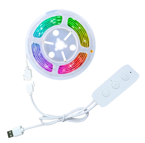 Tira de Luces LED Inteligente RGBIC, 5V USB, WiFi 2.4G, Control por Aplicación, Sincronización con Música, Compatible con Alexa, <span class=keywords><strong>Google</strong></span> <span class=keywords><strong>Home</strong></span> y Tuya - Product Image 5