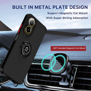 Para OPPO <span class=keywords><strong>Realme</strong></span> C67 4G C11 C20 C21Y C30S C31Y C33 C35 Coque trasero con anillo magnético TPU PC Anti gota a prueba caja del teléfono al por mayor - Product Image 5