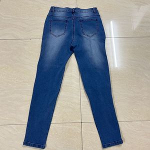 Pantalon en <span class=keywords><strong>jean</strong></span> pour homme Pantalon de motard Streetwear à petits pieds Pantalon en <span class=keywords><strong>jean</strong></span> skinny de marque - Product Image 5