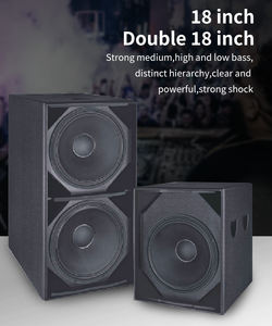 MORIN S-18 Big Power Pro Audio Passive Sub 600W Caisson de basses professionnel <span class=keywords><strong>DJ</strong></span> PA Système de haut-parleurs - Product Image 5