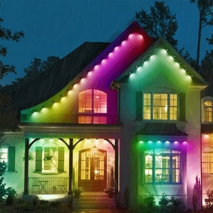 Luces Exteriores Permanentes de 15 m, Luces RGB Inteligentes para Exteriores, Iluminación para Aleros con Clasificación de Impermeabilidad IP67 para Navidad y Decoración Navideña - Product Image 1