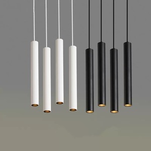 Lampadario a Sospensione Lungo in Alluminio, Design Nordico Moderno, LED, per Casa, Hotel, Negozio, Garanzia <span class=keywords><strong>di</strong></span> 5 Anni - Product Image 5