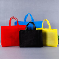 Bolsa de Compras Reutilizable de Tela No Tejida de Polipropileno PP Feeling, Antibacteriana, Transpirable, de Peso Medio y Alta Calidad