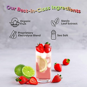 Poudre d'hydratation électrolytes végétaliens sans sucre Keto de marque privée-Complément alimentaire pour boisson sportive pour une hydratation optimale - Product Image 2