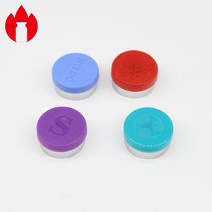 백신 유리제 작은 유리병을 위한 물개 모자 떨어져 13mm 알루미늄 손가락으로 튀김 2ml - Product Image 2