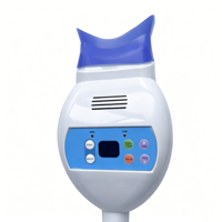 Système de blanchiment dentaire à lumière froide bleue, équipement dentaire pour le blanchiment des dents, monté sur fauteuil dentaire.
