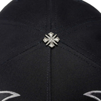 Casquette Baez avec broderie 3D de dragon, 5 panneaux, doublure en satin luxueuse et colorée, strass et épingles métalliques, casquette de baseball tendance