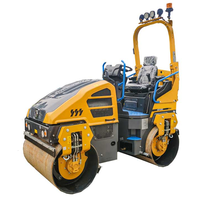 Compacteur routier vibrant à double tambour haute performance XD120S, 2,85 tonnes, pour travaux routiers