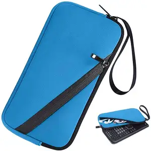 Carrying Pouch Sleeve Case Neoprene Bag Cover for Texas Instruments TI-83 TI-89 TI-84 Plus C Silver Casio Graphing Calculator