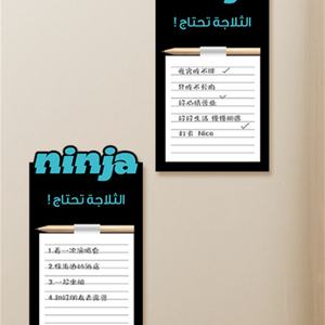 Bloc de Notas Magnético Multifuncional con Forma Irregular para Refrigerador, Juego de Calendario, Gran Venta - Product Image 1