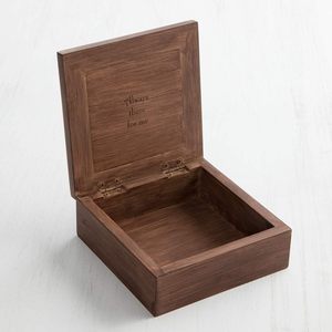 Wooden <strong>Memory</strong> <strong>Keepsake</strong> <strong>Box</strong> | Hand Painted &amp; Sculpted Decorative Storage <strong>Box</strong> for Home Decor, Gift &amp; Wholesale - Product Image 5