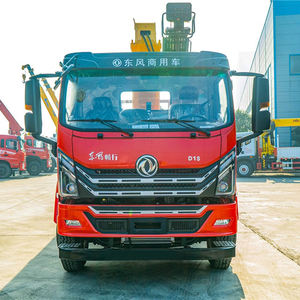 Dongfeng 4x2 פלדה קטנה/חומר להרים מותאם אישית 5 8 טון משאית עם מנוף - Product Image 3