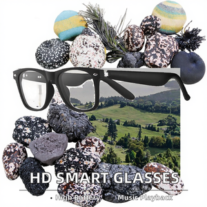 Lunettes intelligentes BTH personnalisables, étanches IP64, avec caméra HD, musique, photos et vidéos, produit OEM - Product Image 2