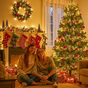 Luci Natalizie Impermeabili da 3 Metri <span class=keywords><strong>con</strong></span> 200 LED a Grappolo per <span class=keywords><strong>Soffitto</strong></span>, Camera da Letto, Ghirlande, Finestre, Matrimoni e Decorazioni per Albero di Natale - Product Image 5