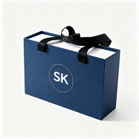 Sacs cadeaux en papier portables avec logo de luxe, sacs d'emballage pour petites entreprises, sacs d'expédition imprimés avec marque