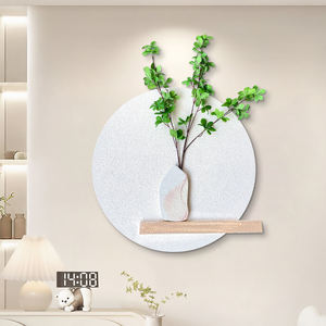 Peinture murale 3D en PVC style moderne, motif nature morte, plante verte simulée, pour salon et armoire – Meilleures ventes - Product Image 1