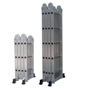 <span class=keywords><strong>Escalera</strong></span> <span class=keywords><strong>Recta</strong></span> de Aluminio para Uso en Exteriores, Precio de Fábrica, 4 <span class=keywords><strong>Metros</strong></span>, Plateada, <span class=keywords><strong>Escalera</strong></span> Plegable de Aluminio para el Hogar, <span class=keywords><strong>3</strong></span> Peldaños, 1*7 Peldaños - Product Image 1