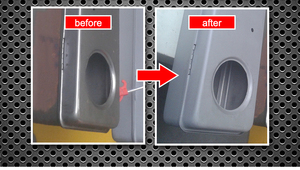 Dry <b>Sandblasting</b> Machine Manual Sand Blasting Cabinet for Aluminum Parts - Product Image 3