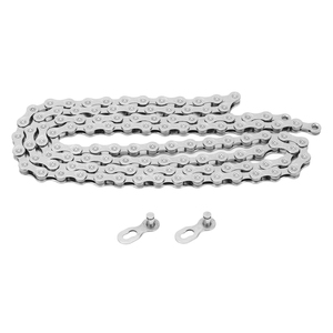 Chaîne de vélo <span class=keywords><strong>antirouille</strong></span>, anticorrosion, résistante à l'usure, structure en pont, chaîne de vélo à 9 vitesses - Product Image 1