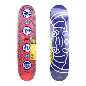 Planche de skateboard professionnelle en bois d'érable canadien, type cruiser fish, avec graphismes de haute qualité, planches pro complètes. - Product Image 1