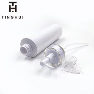 Nouvelle bouteille de shampoing électrolytique de 300 ml, 400 ml, 500 ml, en PET, type pompe, flacon vide pour lotion, distributeur de gel douche et savon pour salle de bain - Product Image 5