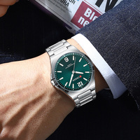 Montres Curren 8493 pour hommes, neuves, étanches à 30 m, montre à quartz, bracelet de luxe, mode, affaires, hommes, aiguilles lumineuses, acier inoxydable, Reloj Montre
