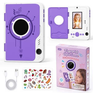 KC20 Nuevo Producto Secret Space Kids Cámara Digital con Huella Dactilar para Niños, <span class=keywords><strong>Pantalla</strong></span> IPS <span class=keywords><strong>de</strong></span> 4.0 Pulgadas, 180 °   Lente Giratoria para Selfies con <span class=keywords><strong>Grabador</strong></span> <span class=keywords><strong>de</strong></span> Video - Product Image 1