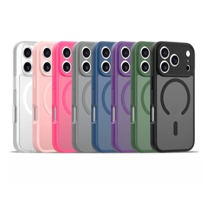 Senyork high quality strong magnet magnetic <b>charging</b> matte hard phone <b>case</b> for iPhone 17Air 16E 15 pro max back cover - Product Image 1