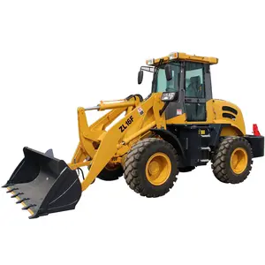 WEIFANG MAP ZL16 1.6 Ton mini bucket wheel loader hydraulic with different attachments