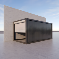 Installation rapide Australie Standard Pratique Mobile Pliable Garages Conteneur Carports Stockage et Hangars