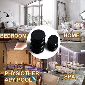 Hochwertige Gesundheit und Fitness Großes schwarzes Basalt-Hot-<span class=keywords><strong>Stone</strong></span>-Set Gut für die Entspannung der Spas-<span class=keywords><strong>Massage</strong></span> therapie - Product Image 6