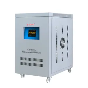 Solid 30kva 30kw 220V 380V 400V 440V 50Hz 60Hz 3 Fase Regulator Tegangan Otomatis Lift Industri Avr