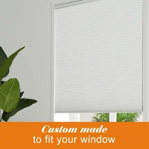 Long Life High Quality 100% Blackout Soundproof Window Honeycomb Shades With Non-Woven Fabric Cellular Blinds