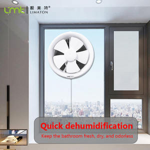 Ventilador de Ventilación Montado en Ventana, <span class=keywords><strong>Mini</strong></span> Ventilador de Cocina y Baño, Extractor de Aire con Diseño de Cordón - Product Image 4