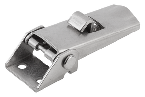 K0046 KIPP Form B Loquet à tension réglable avec verrou, attache pivotante, trous de fixation apparents, finition polie, loquet de serrure à dégagement rapide pour armoire - Product Image 5