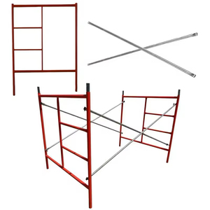 Buen precio Construcción Acero Galvanizado H Marco Andamio Accesorios <span class=keywords><strong>Ruedas</strong></span> Tornillo ajustable Jack Base Escalera - Product Image 3